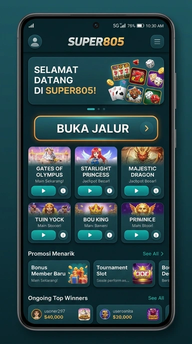 Link Alternatif super805 untuk Pengguna Android