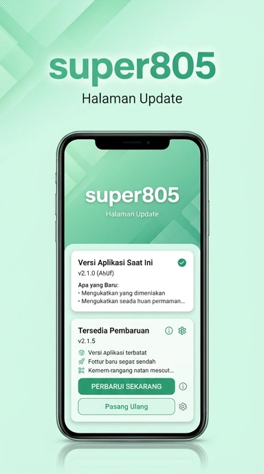 Riwayat Versi super805 untuk Pengguna Android Indonesia